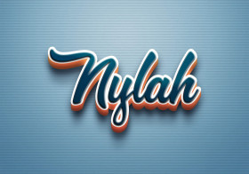 Cursive Name DP: Nylah