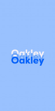 Name DP: Oakley