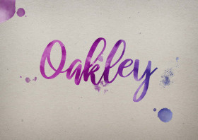 Oakley Watercolor Name DP