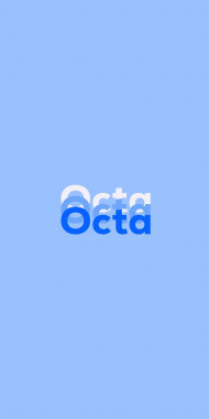 Name DP: Octa
