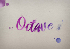 Octave Watercolor Name DP