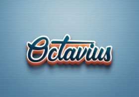 Cursive Name DP: Octavius
