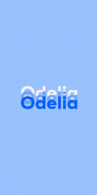 Name DP: Odelia