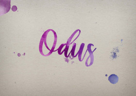 Odus Watercolor Name DP