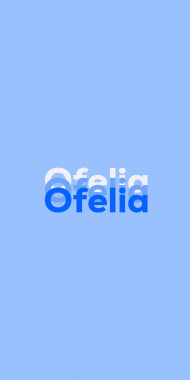 Name DP: Ofelia