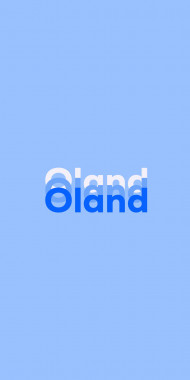 Name DP: Oland