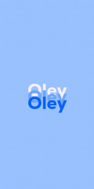 Name DP: Oley