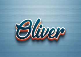 Cursive Name DP: Oliver