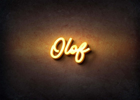 Glow Name Profile Picture for Olof