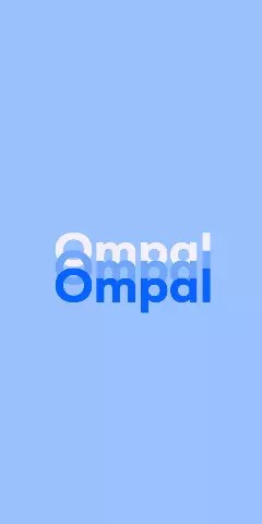 Name DP: Ompal