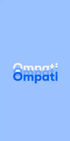 Name DP: Ompati