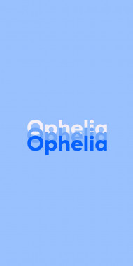 Name DP: Ophelia