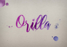 Orilla Watercolor Name DP