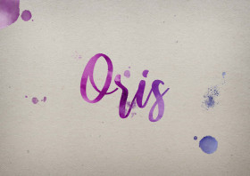 Oris Watercolor Name DP