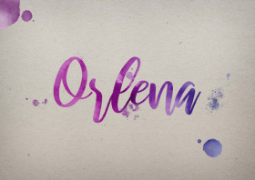 Orlena Watercolor Name DP