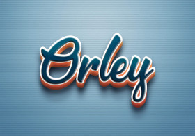 Cursive Name DP: Orley