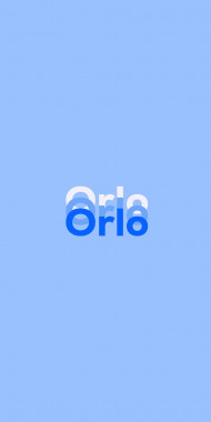 Name DP: Orlo