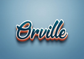 Cursive Name DP: Orville