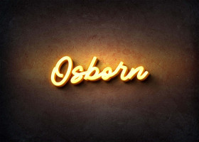 Glow Name Profile Picture for Osborn
