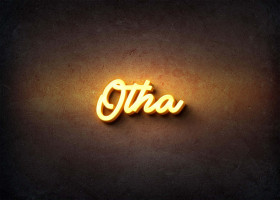 Glow Name Profile Picture for Otha