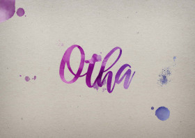 Otha Watercolor Name DP