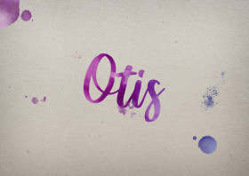 Otis Watercolor Name DP