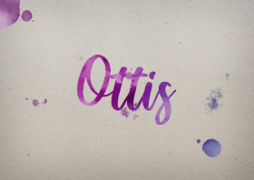 Ottis Watercolor Name DP