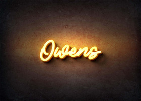 Glow Name Profile Picture for Owens