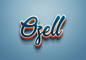 Cursive Name DP: Ozell