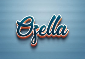 Cursive Name DP: Ozella