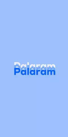 Name DP: Palaram