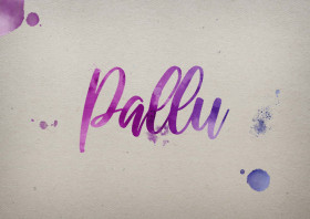 Pallu Watercolor Name DP