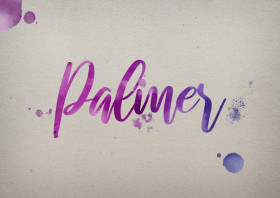 Palmer Watercolor Name DP