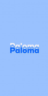 Name DP: Paloma