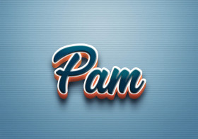 Cursive Name DP: Pam