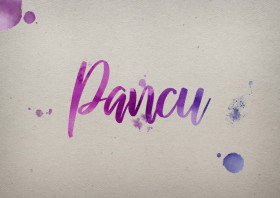 Pancu Watercolor Name DP