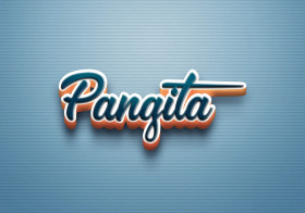 Cursive Name DP: Pangita