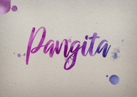 Pangita Watercolor Name DP