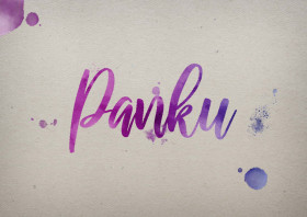 Panku Watercolor Name DP