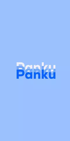 Name DP: Panku