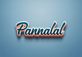 Cursive Name DP: Pannalal