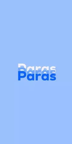 Name DP: Paras