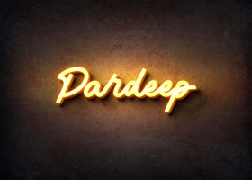 Glow Name Profile Picture for Pardeep