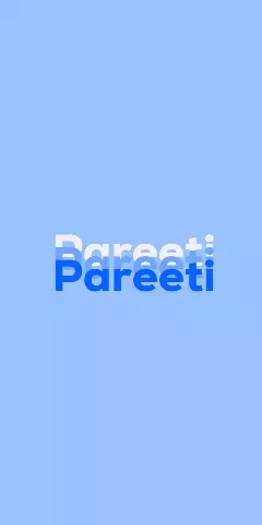 Name DP: Pareeti