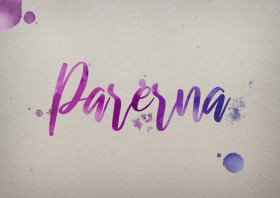 Parerna Watercolor Name DP