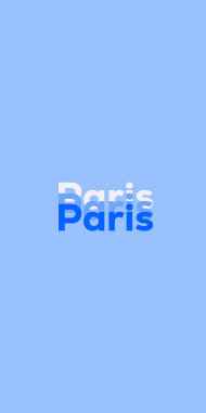 Name DP: Paris