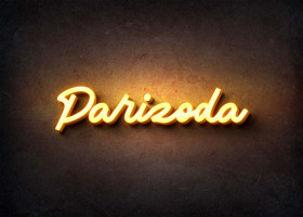 Glow Name Profile Picture for Parizoda