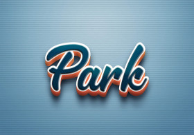 Cursive Name DP: Park