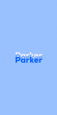 Name DP: Parker