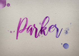 Parker Watercolor Name DP